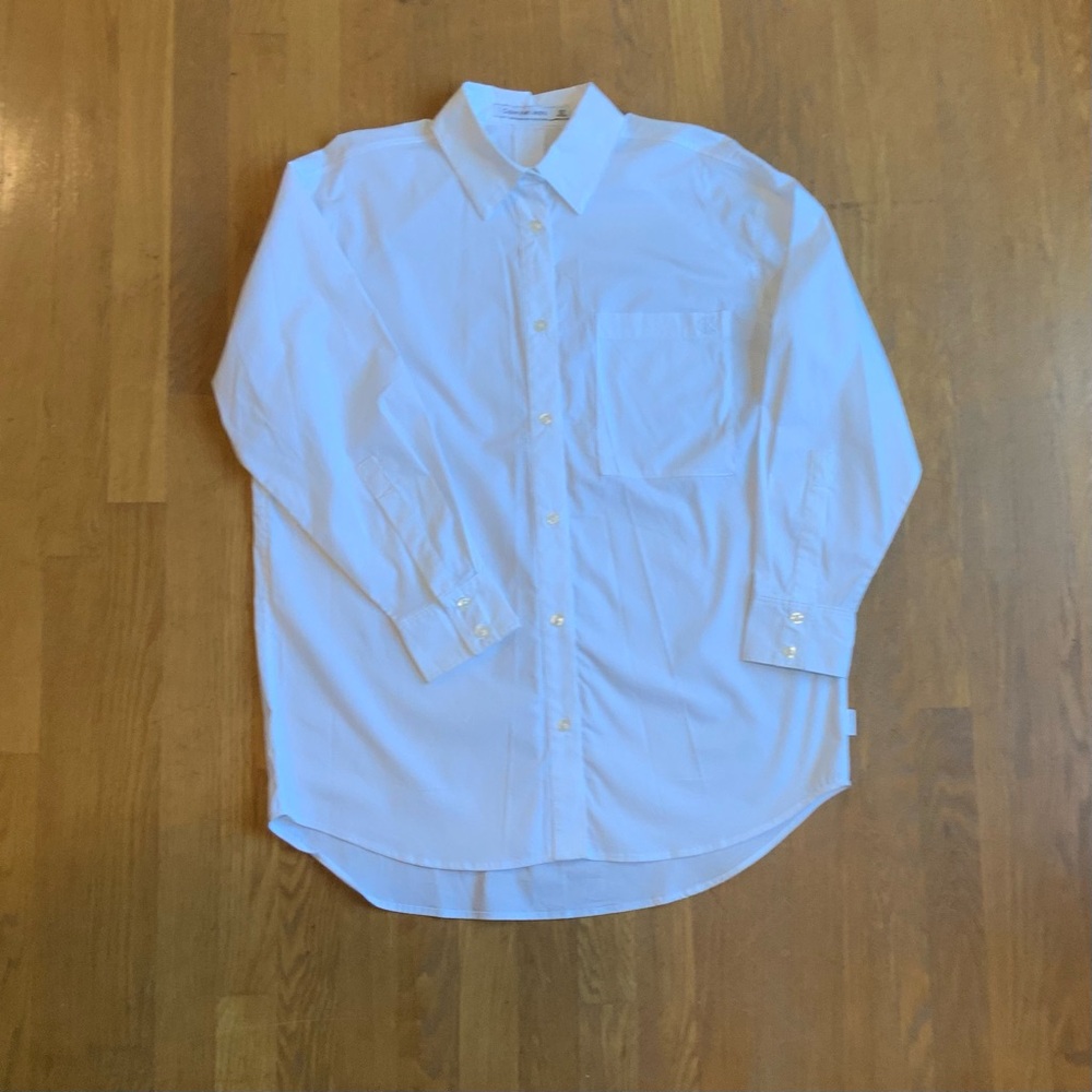 Women’s Calvin Klein Crisp White Blouse